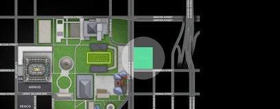 Seat view from 5th Ave Garage