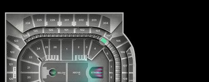 Seat view from Suite