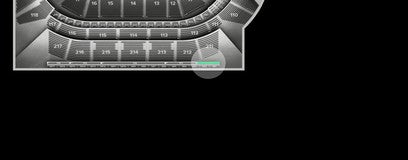 Seat view from Summit Row