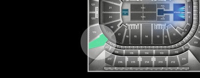 Seat view from Middle