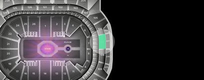 Seat view from Middle