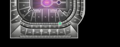 Seat view from Suite