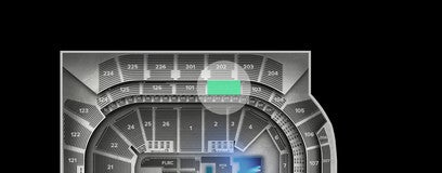 Seat view from Middle