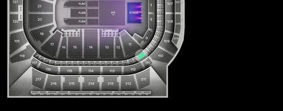 Seat view from Suite