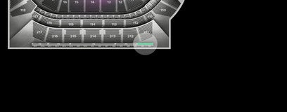 Seat view from Press Row