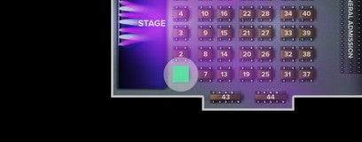 Seat view from Tables