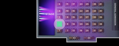 Seat view from Tables