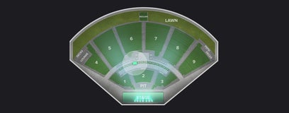 Seat view from Club