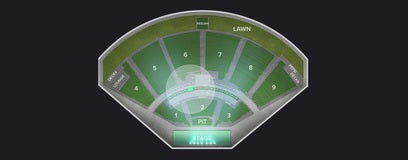 Seat view from Club