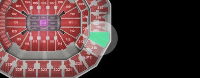 Seat view from Upper