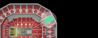 Seat view from Upper