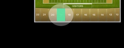 Seat view from Section