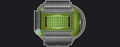 Seat view from North Endzone