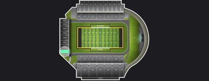 Seat view from North Endzone