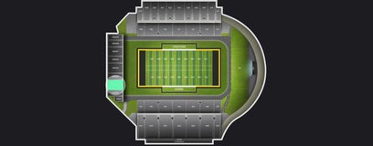 Seat view from North Endzone