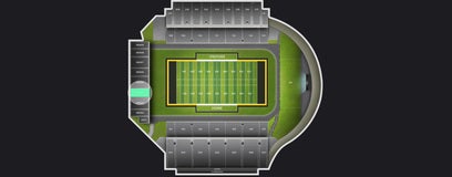 Seat view from North Endzone
