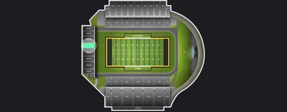 Seat view from North Endzone