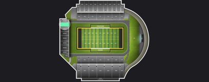 Seat view from North Endzone