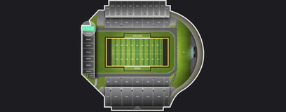 Seat view from North Endzone