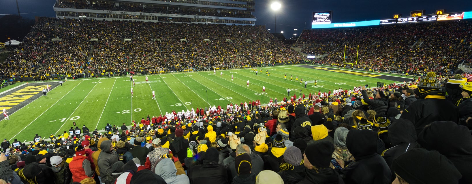 Seat view from Sideline