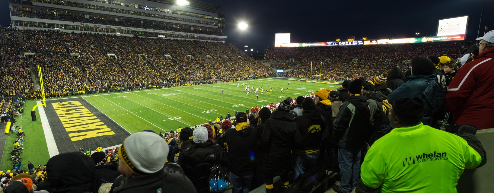 Seat view from Sideline