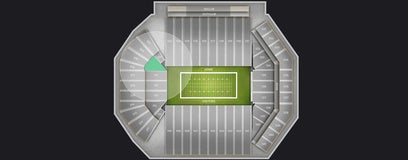 Seat view from Corner