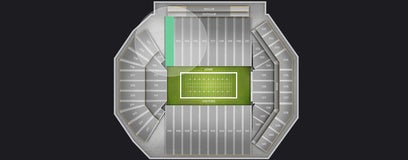 Seat view from Sideline