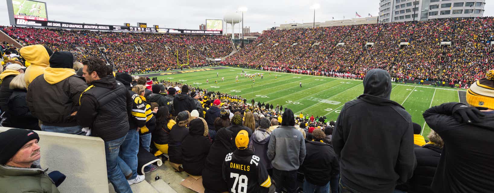 Seat view from Sideline