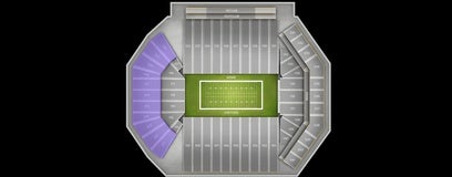 Seat view from Upper End Zone