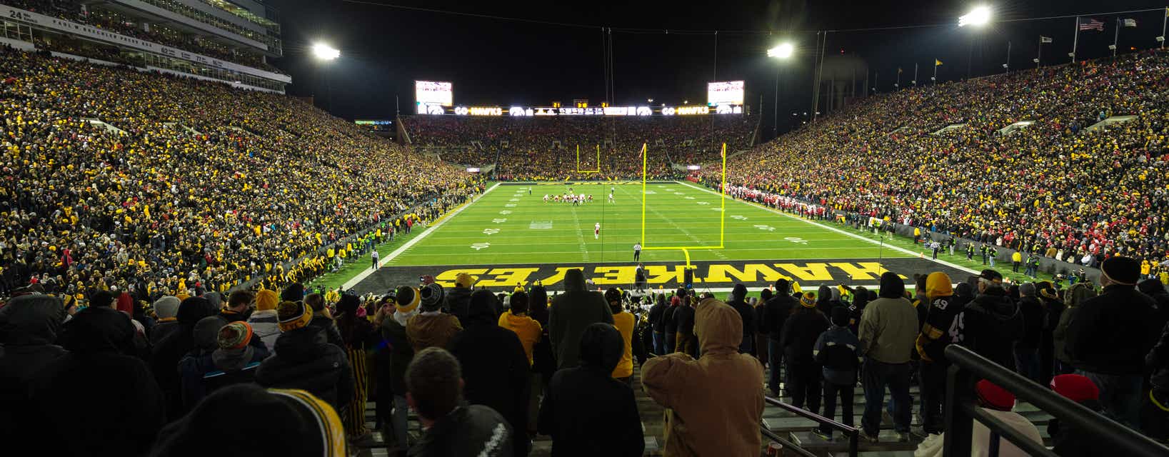 Seat view from Upper End Zone