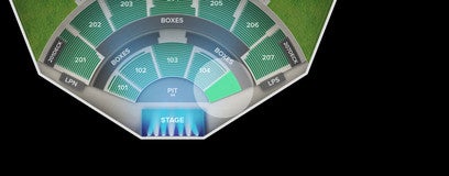 Seat view from Lower