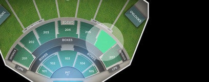 Seat view from Upper