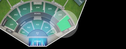 Seat view from Upper