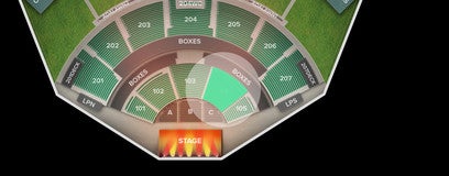 Seat view from Lower