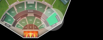 Seat view from Upper