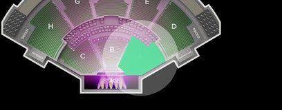 Seat view from Orchestra