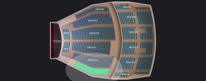 Seat view from Orchestra