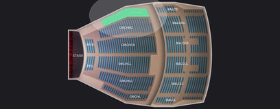 Seat view from Orchestra