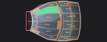 Seat view from Orchestra