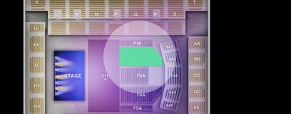 Seat view from Floor
