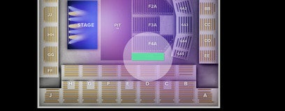 Seat view from Floor