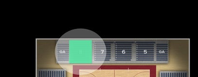 Seat view from Sideline