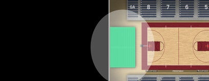 Seat view from General Admission