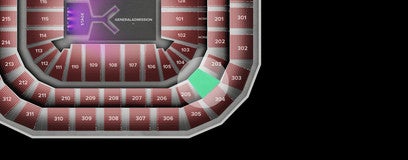 Seat view from Middle