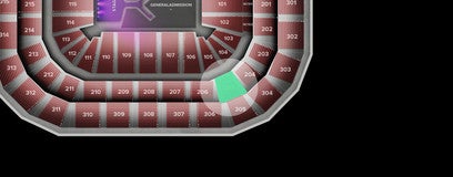 Seat view from Middle