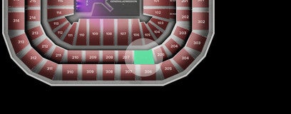 Seat view from Middle