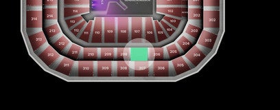 Seat view from Middle