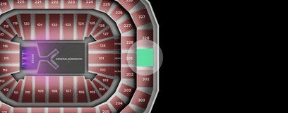 Seat view from Upper