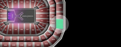 Seat view from Upper