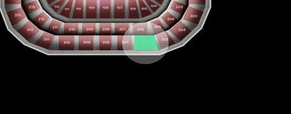 Seat view from Upper